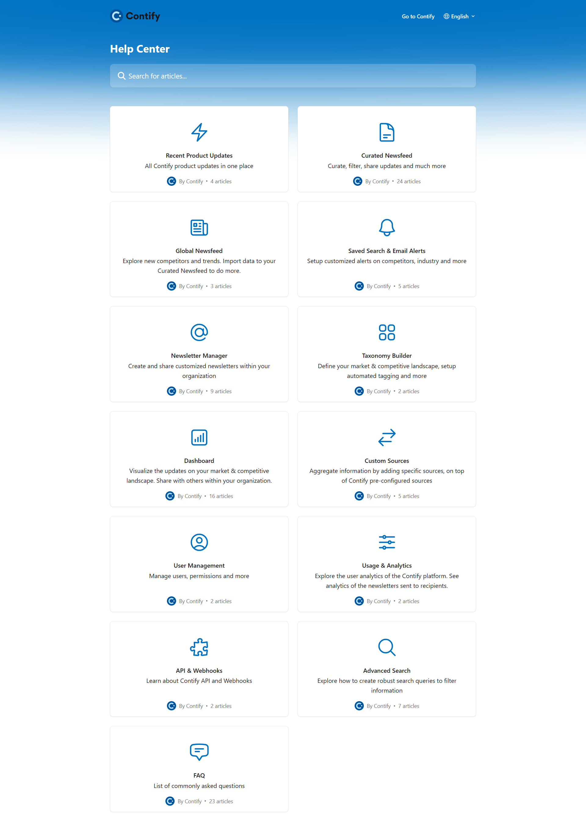 Revamped Help Center