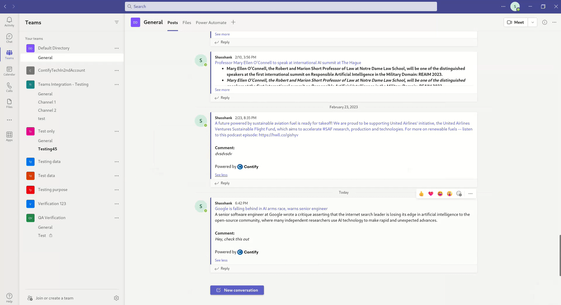 Ms Teams Integration Ms Teams Integration