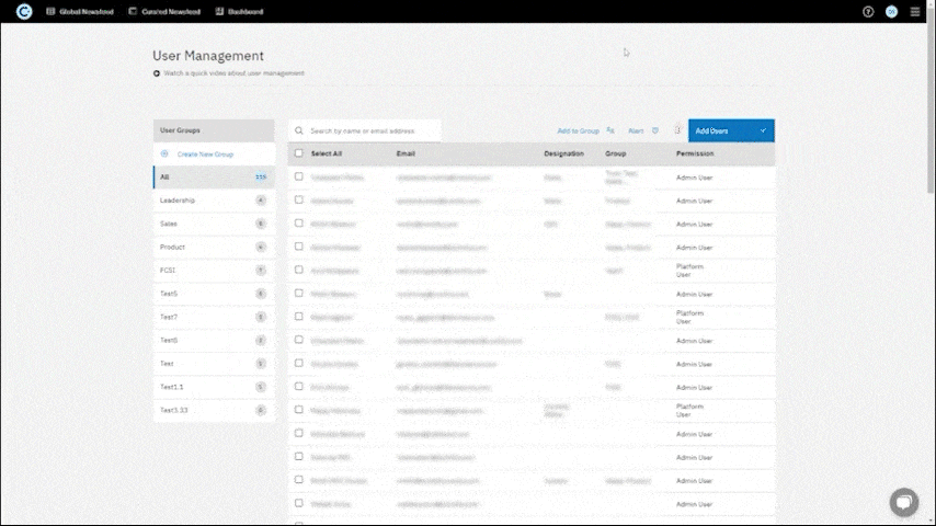 User Management Improvements User Management Improvements